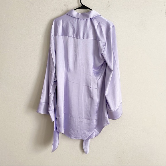 Song of Style Marta Satin Dress in Lavender Women's Size XS NWT *Read* - Picture 5 of 11